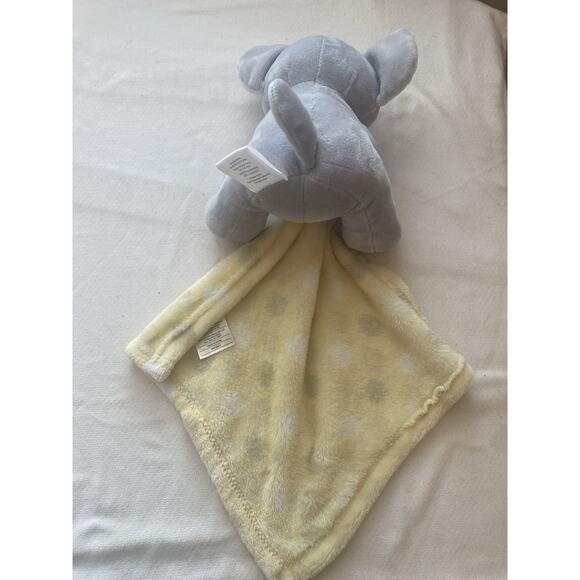 Cudlie Koala Bear Lovey Gray Security Blanket Yellow Plush Baby Toy Lovie - Picture 8 of 10